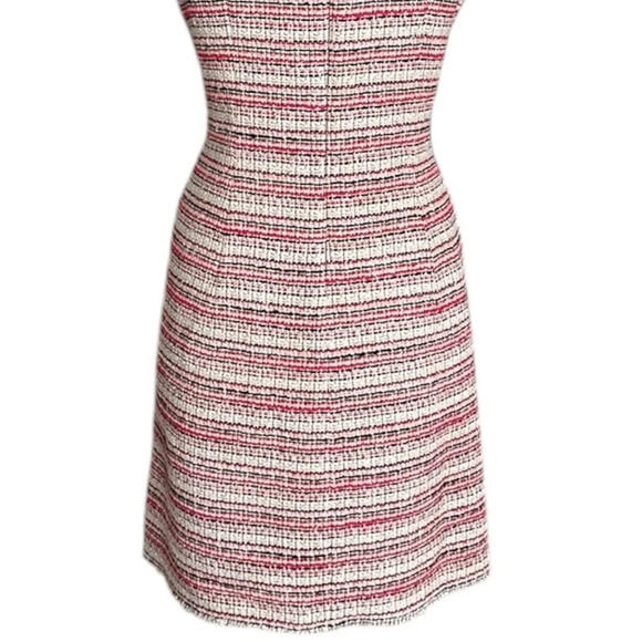 REBECCA TAYLOR Optic Tweed Dress Modern Classic Preppy Career Old Money, Size 8 - Picture 10 of 16